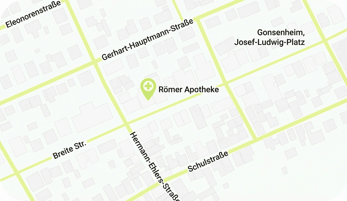 Anfahrtskarte – Standort von CannabisMainz in Mainz